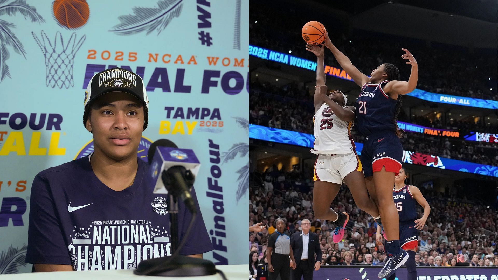UConn star Sarah Strong