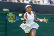 Osaka in action at Wimbledon (Image Source: Getty)