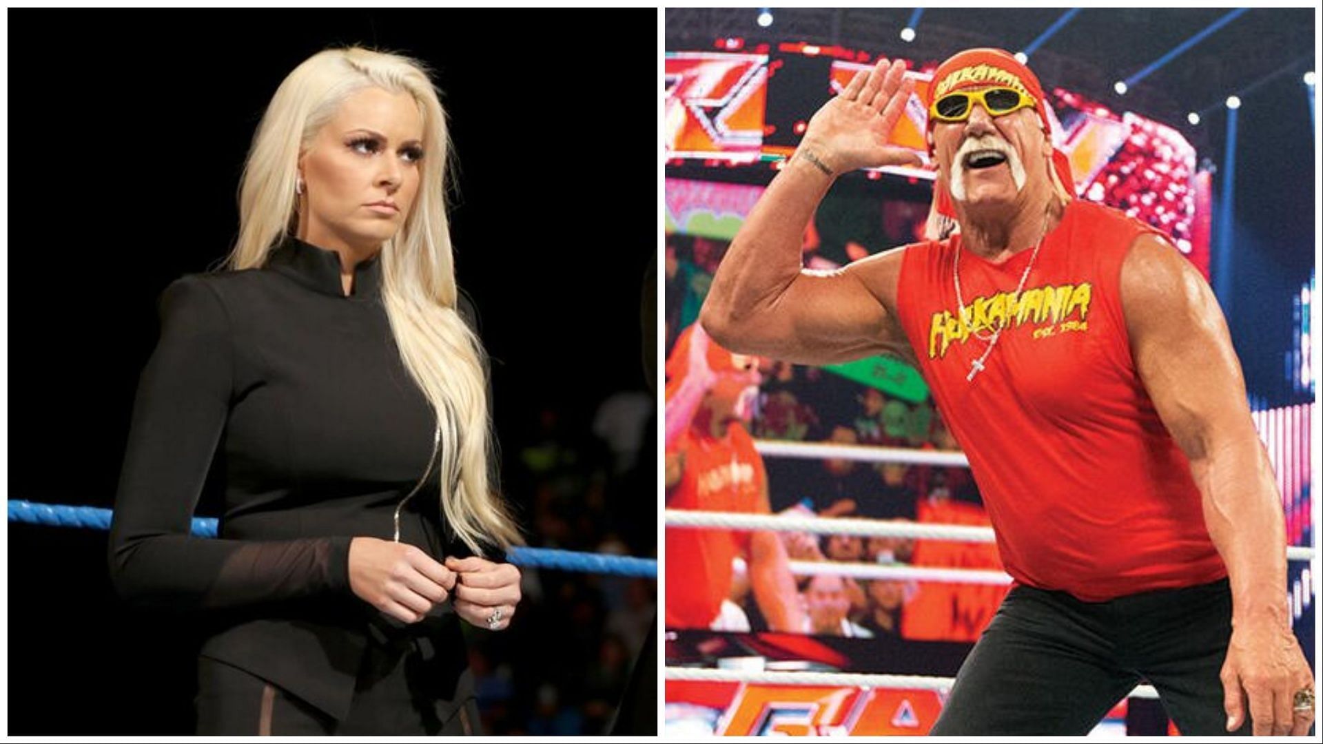 Maryse Mizanin and Hulk Hogan. (Photos: WWE.com)