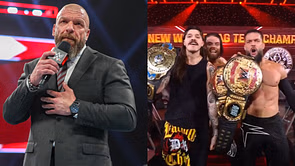 Triple H reacts to Finn Balor and JD McDonagh winning the World Tag Team Championship on WWE RAW; sends a message to The Judgment Day