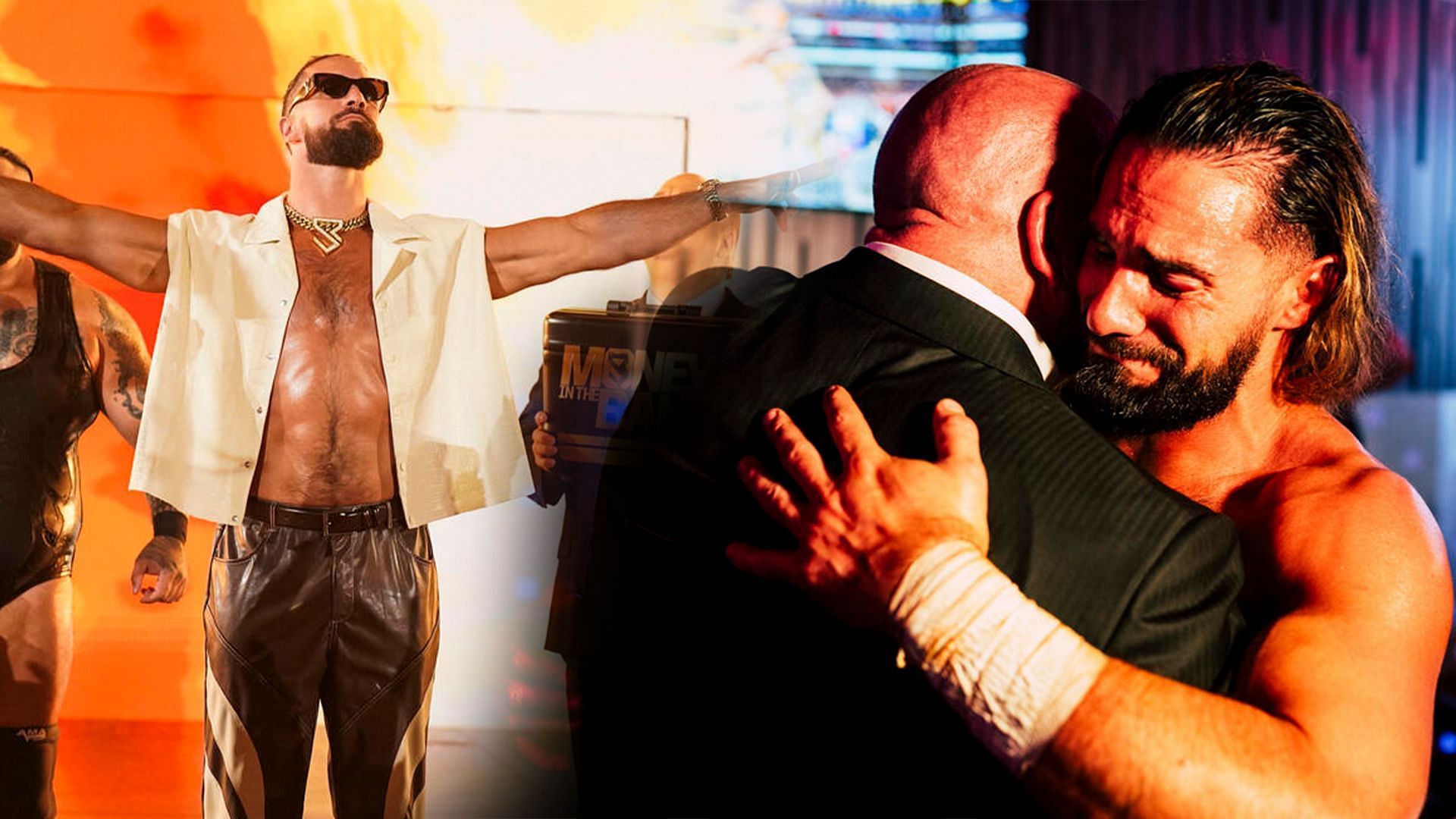 Seth Rollins got injured at SNME 40! (Credits: WWE.Com)