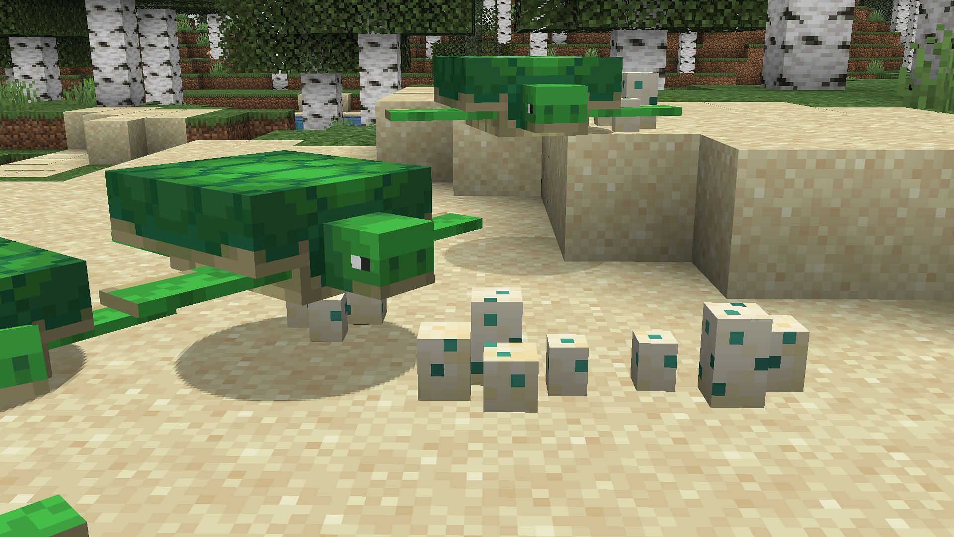 Minecraft turtle egg