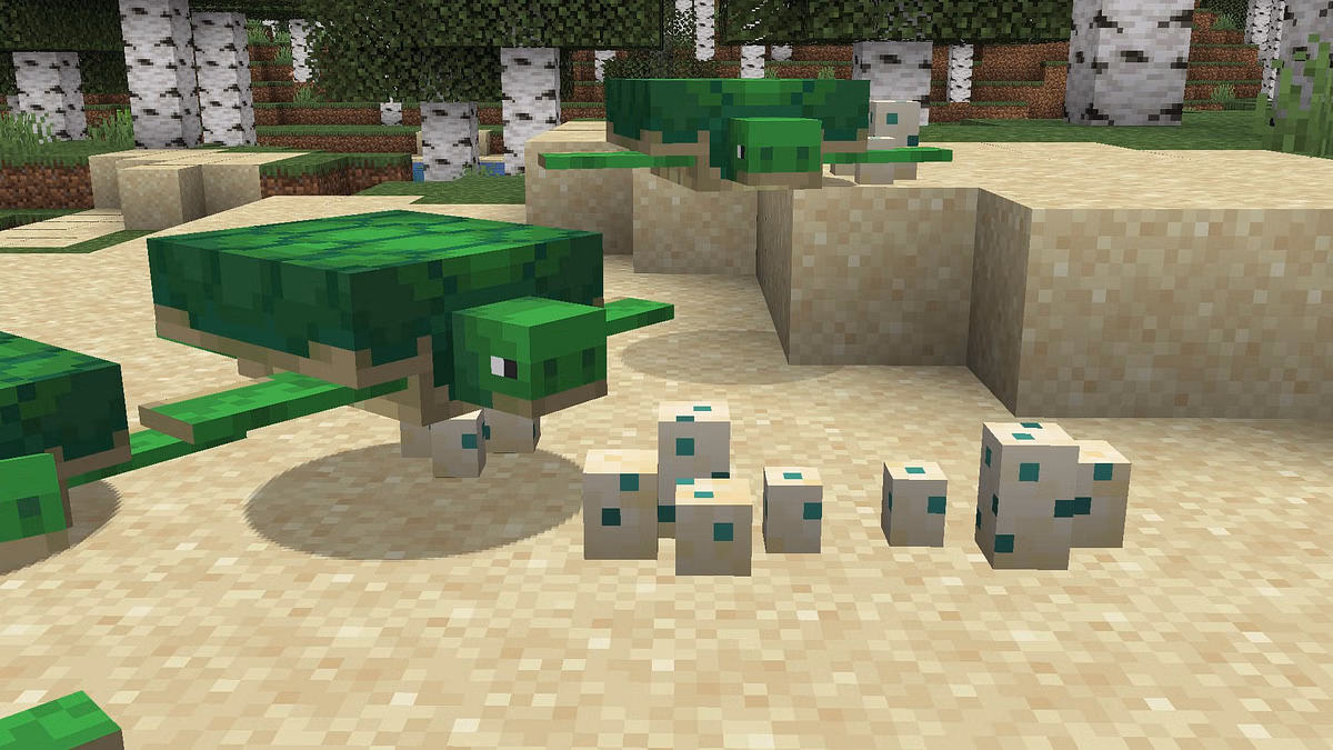 Minecraft turtle egg guide: Obtaining, hatching, and more