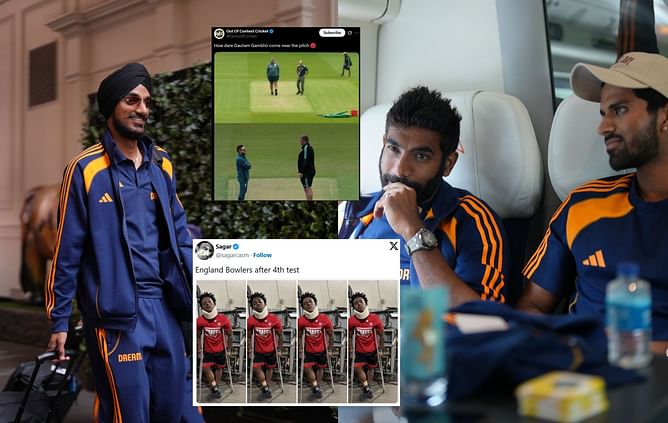 "Held his arm out too long and injured his shoulder" - Top 10 funny memes ahead of 5th ENG vs IND 2025 Test at the Oval