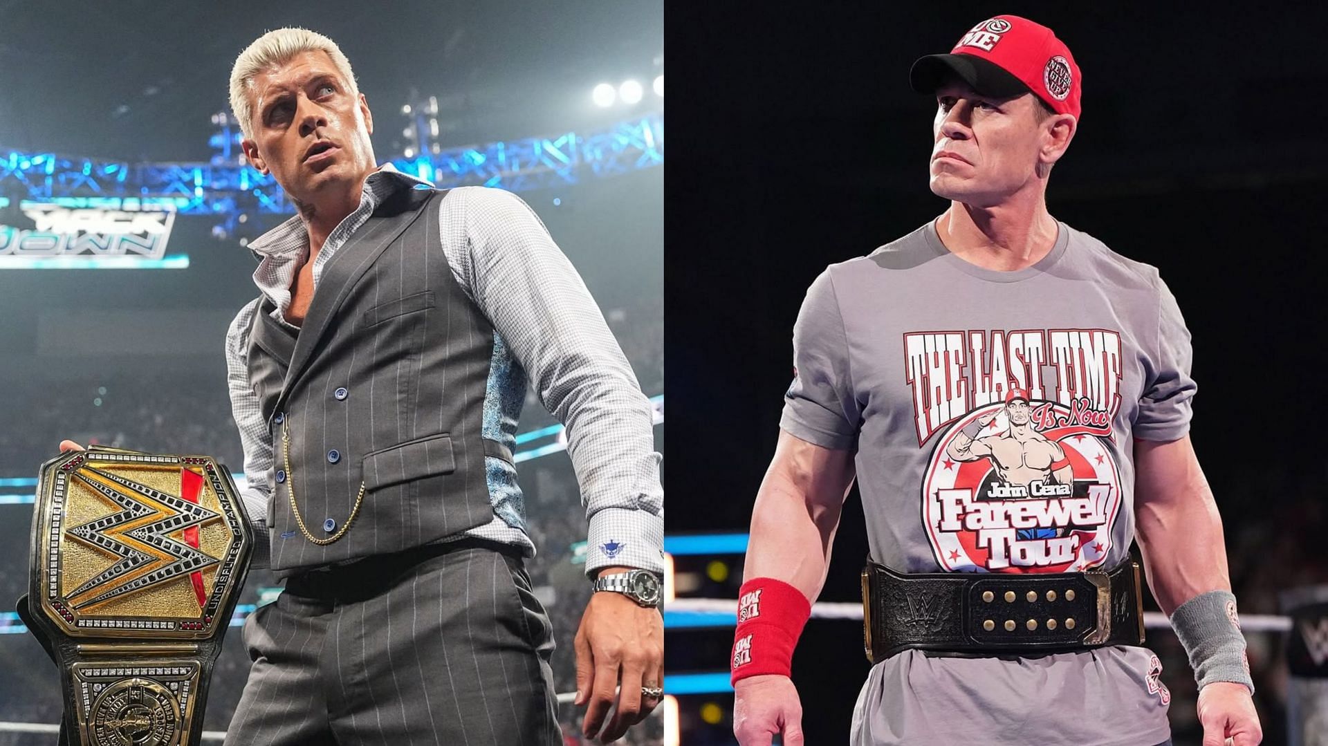Cody Rhodes and John Cena