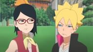 The young Uzumaki and Sarada have the most realistic relationship (Image via Studio Pierrot)