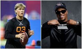 Jaxson Dart sends 2-word message to Abdul Carter as Giants LB shares snippets of 'incredible' life after 2025 NFL Draft