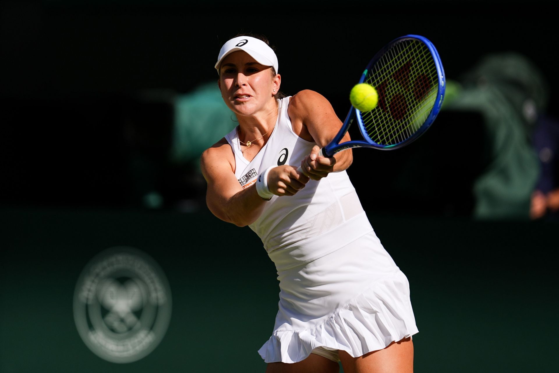 Belinda Bencic at Wimbledon 2025. (Photo: Getty)
