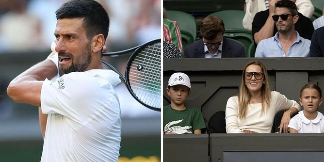Who is in Novak Djokovic's player's box at Wimbledon 2025? All about the Serb's family & team cheering him on at SE19