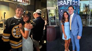 In Photos: No. 7 Bruins pick James Hagens' girlfriend Carley recaps couple's NHL draft weekend in LA