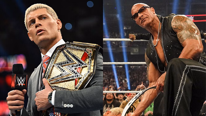 Cody Rhodes takes a shot at The Rock on WWE SmackDown before his rematch against John Cena