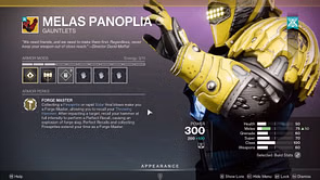 Destiny 2 Melas Panoplia Exotic armor guide: How to get, perks, and more