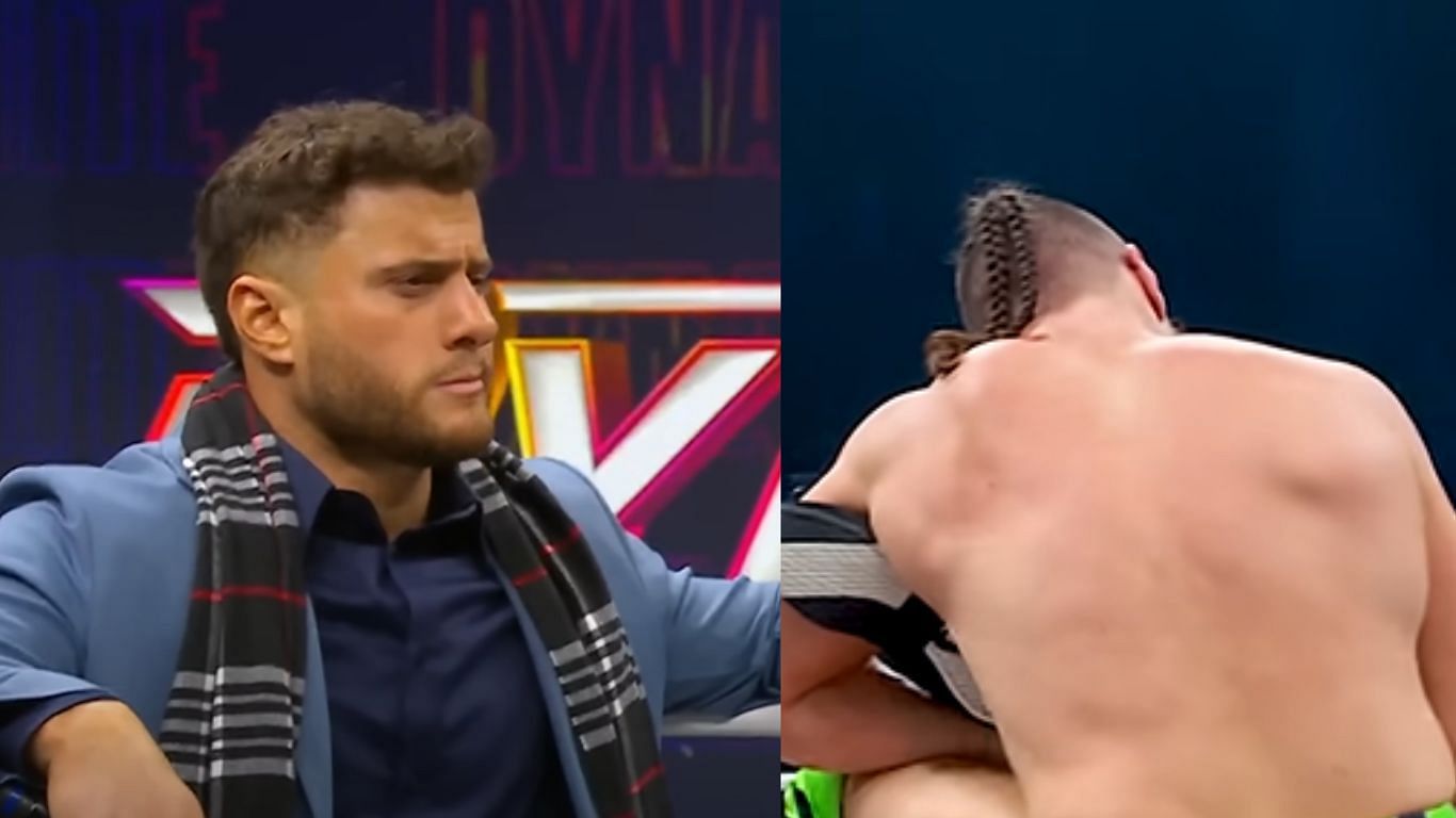 MJF was involved in a 1 hour Iron man match with the star [ Images from AEW
