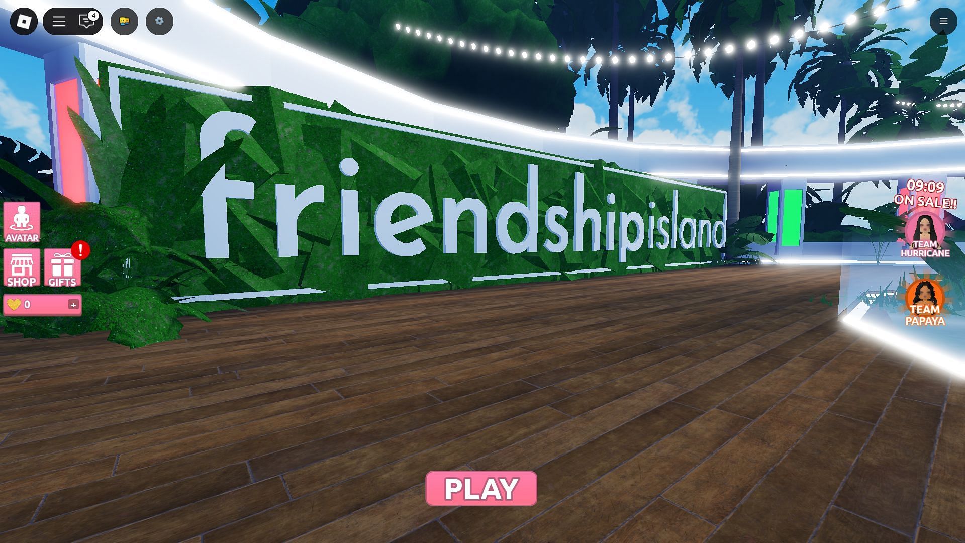 Roblox Friendship Island