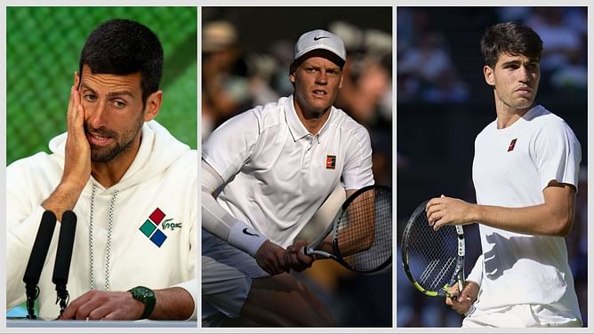 Novak Djokovic makes his pick between Carlos Alcaraz and Jannik Sinner ahead of Wimbledon final showdown