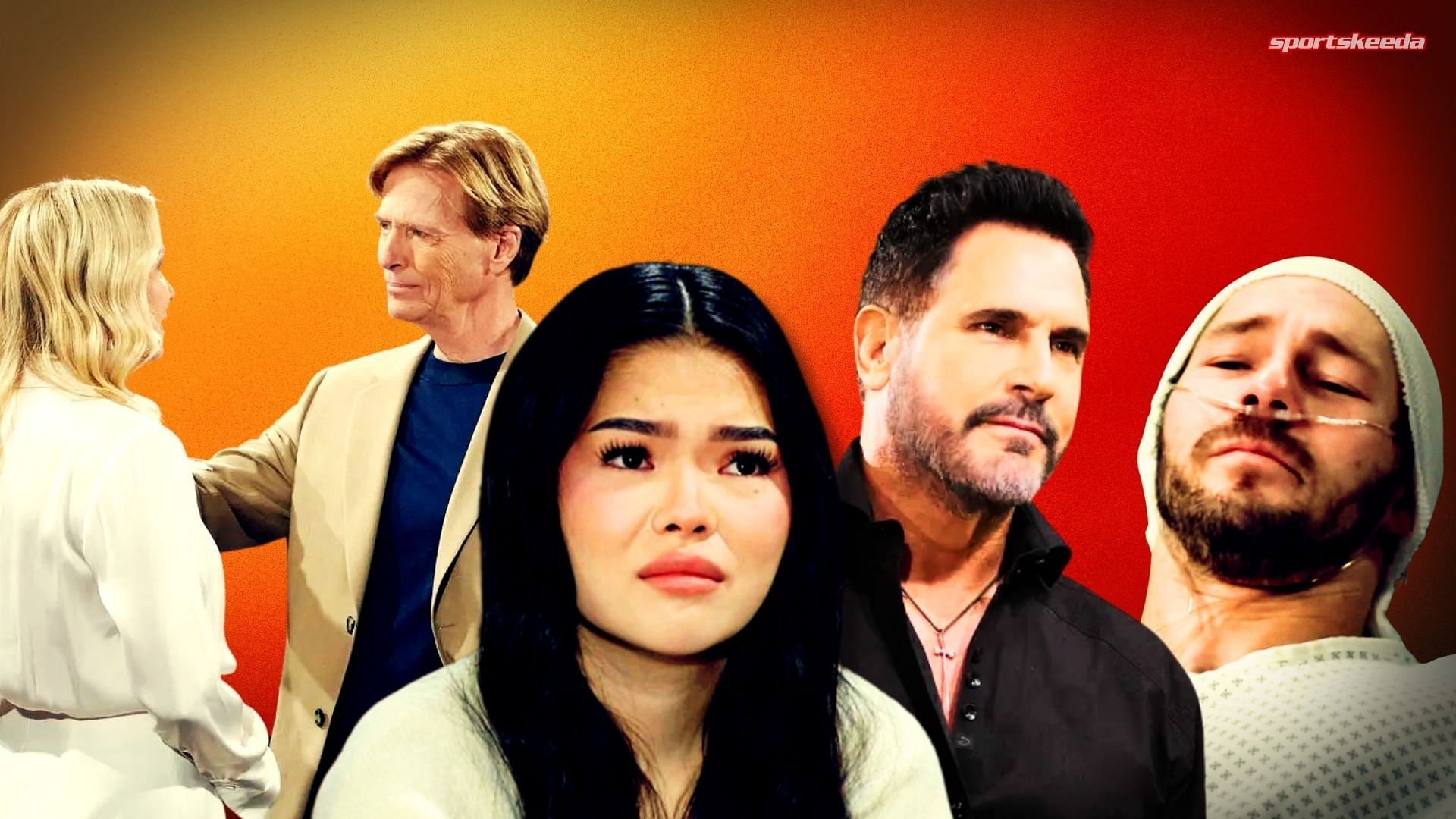  Brooke, Nick, Luna. Bill, and Liam (Custom cover edited by Sportskeeda, Original Image  [CBS Network])