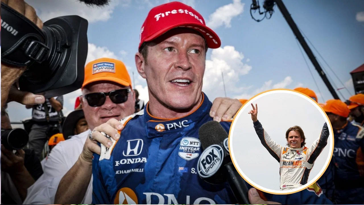 Scott Dixon and Dan Wheldon