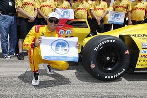 “We did not expect to be here”: Alex Palou surprised after winning the pole position for the Farm to Finish 275
