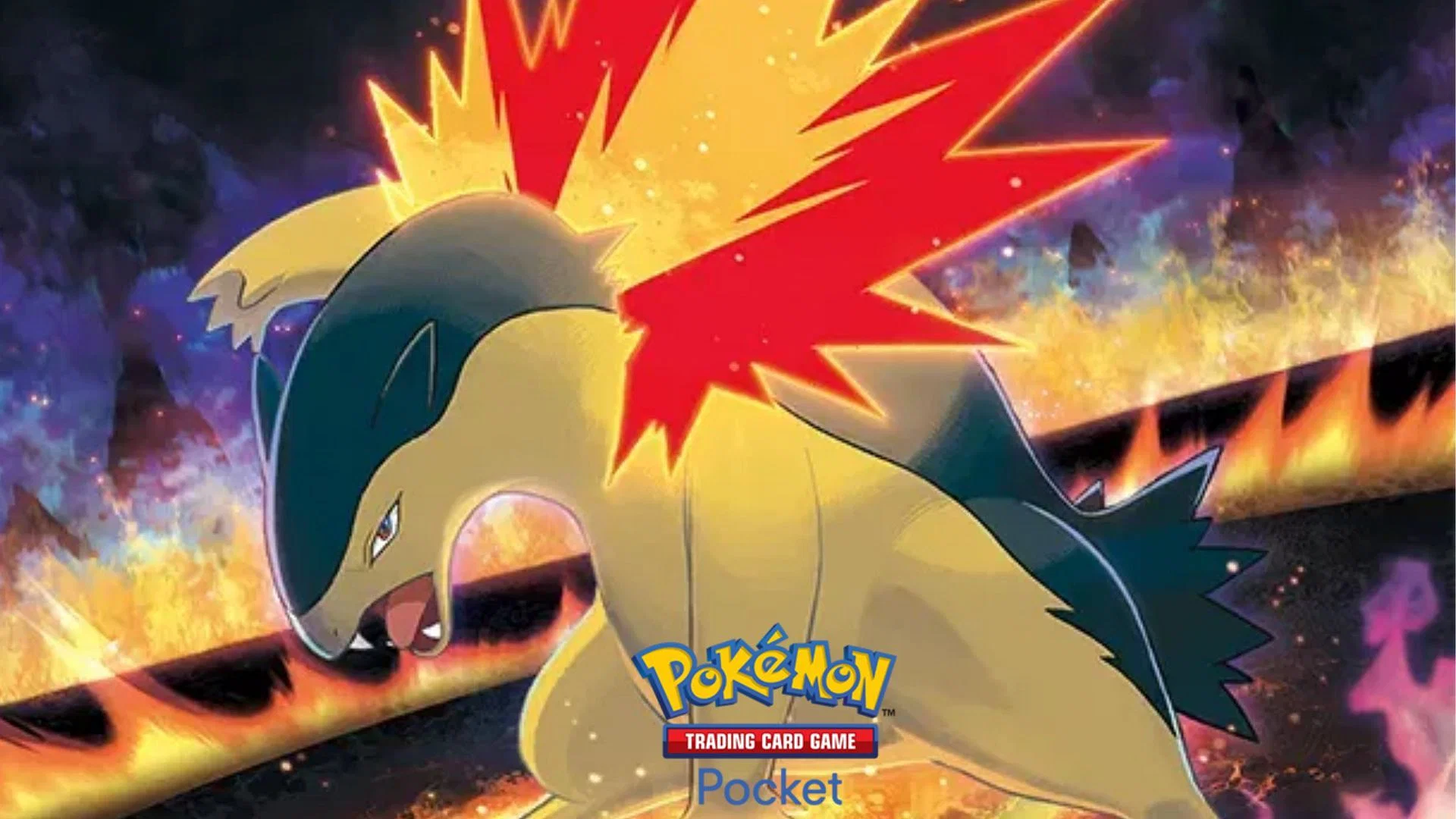 Typhlosion in Wisdom of Sea and Sky (Image via TPC)