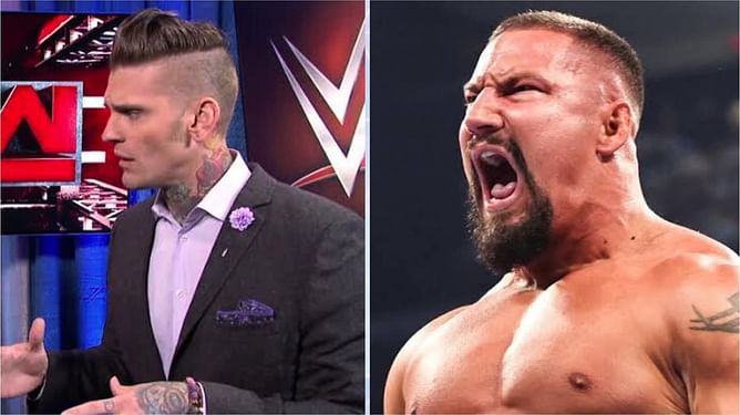 "Stop it! He's not getting up!" - Corey Graves shows concern for former Intercontinental Champion after Bron Breakker destroys him