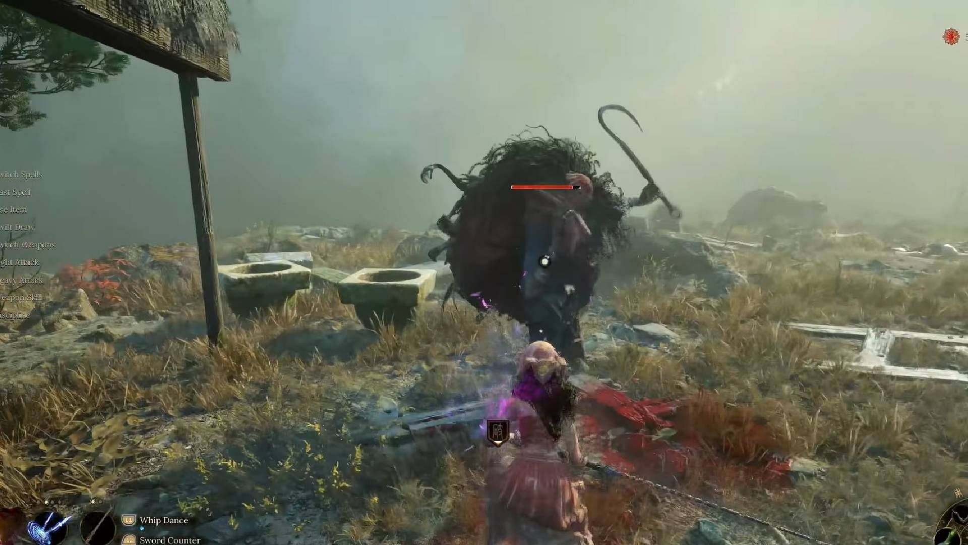 Defeat the demon and continue your journey in Wuchang: Fallen Feathers Cloudspire (Image via 505 Games || YouTube@Gamer&#039;s Little Playground)