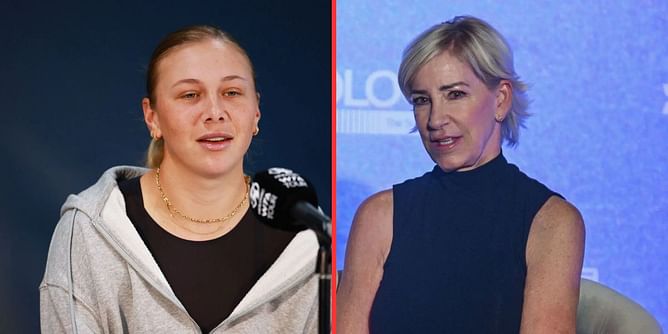 "It can get lonely" - Amanda Anisimova opens up about her mental health break in candid conversation with Chris Evert at Wimbledon
