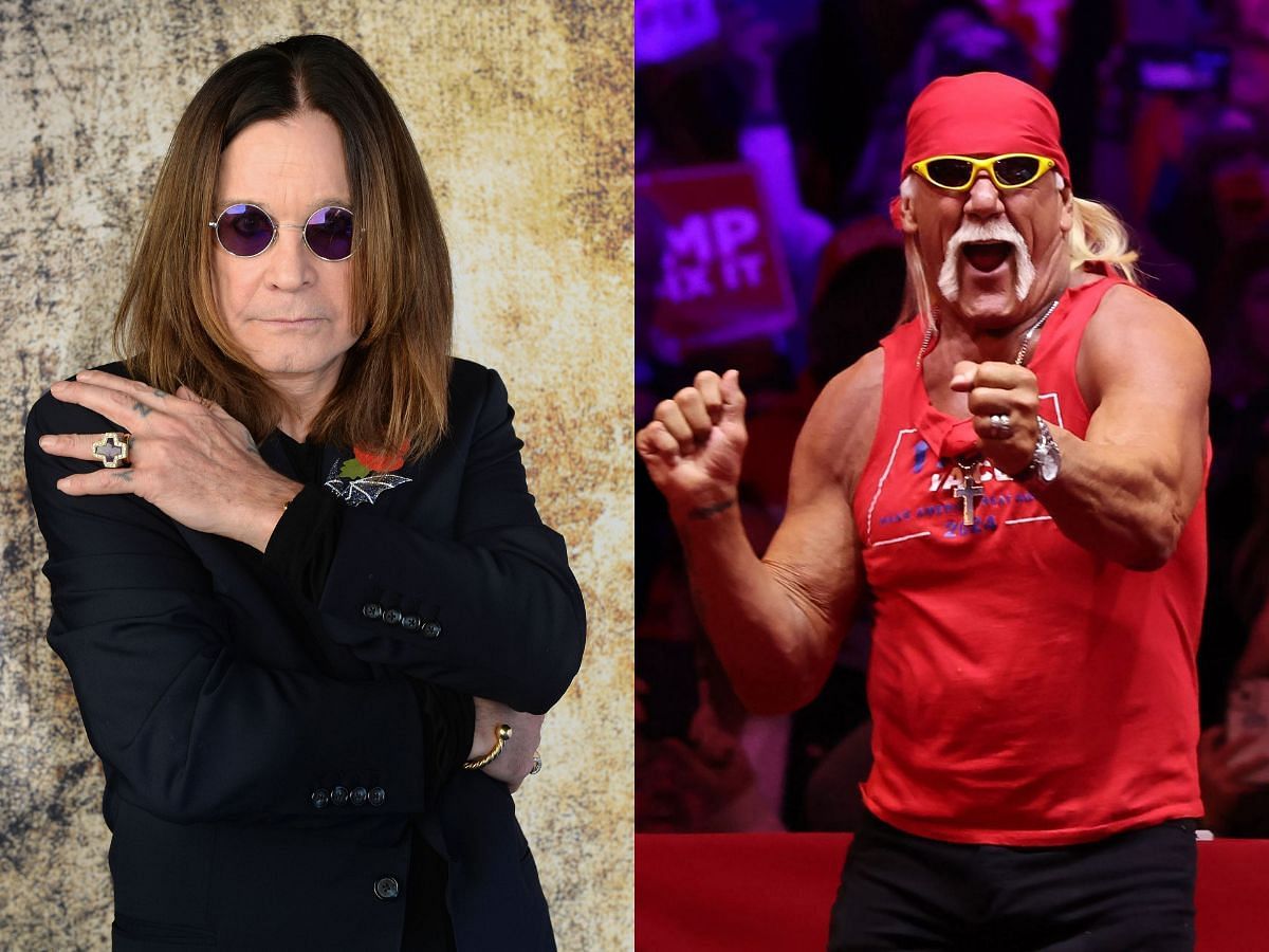 Ozzy Osbourne and Hulk Hogan