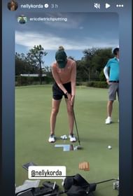 Nelly Korda Instagram story