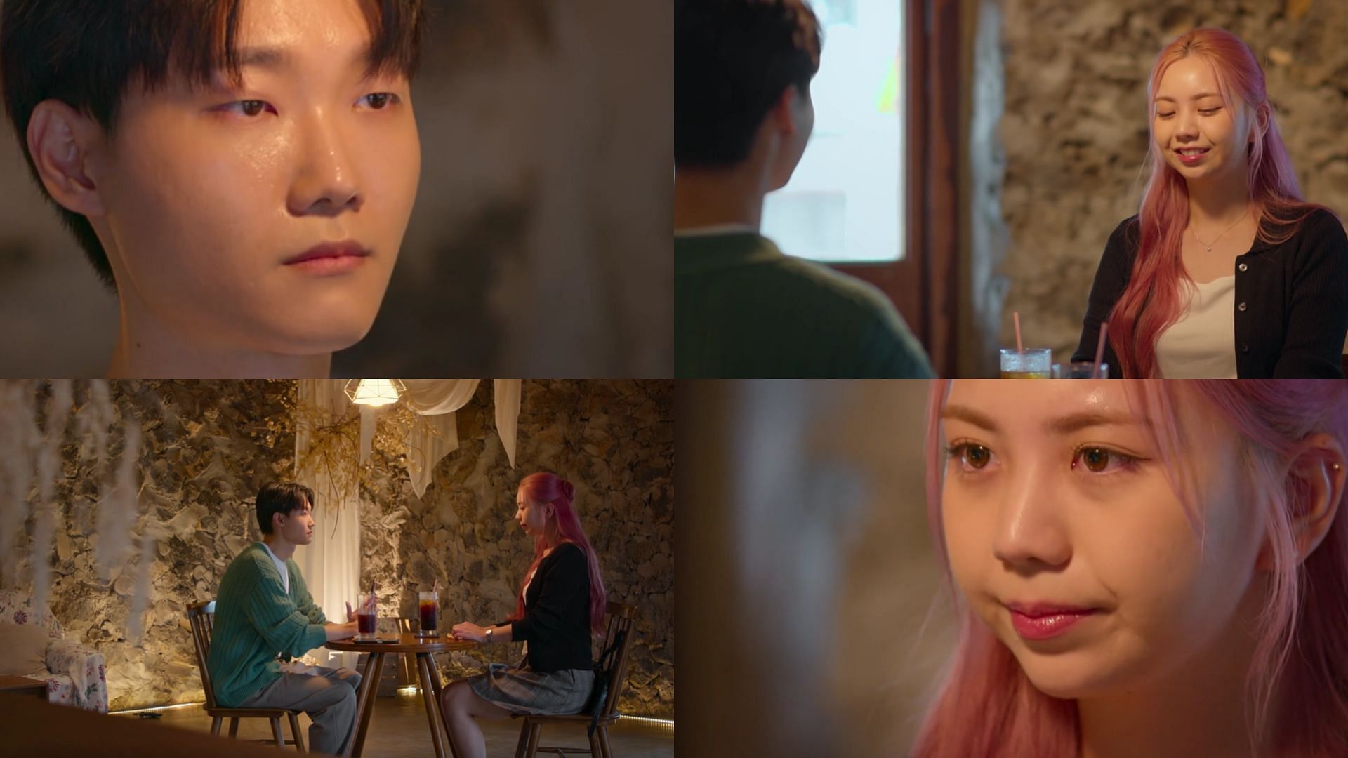 Jeong-mok and Yi Do in Better Late Than Single (Image via Netflix)