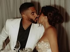 Evander Kane's fiancée Mara Teigen enjoys tennis session with beau during NHL offseason
