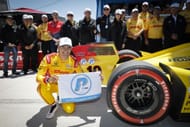 Alex Palou won the NTT P1 award for the NTT INDYCAR Series Java House Grand Prix of Monterey - Source: Getty