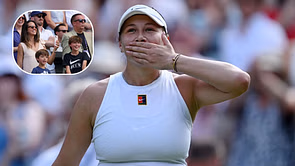 Amanda Anisimova sends emotional message to her sister, brother-in-law & 'beautiful' family after reaching maiden Grand Slam final at Wimbledon