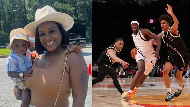 Flau'jae Johnson's mom, Kia Brooks, shares 2-word message as AJ Dybantsa's Team USA wins FIBA U19 World Cup