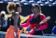 Naomi Osaka and Serena Williams at the Australian Open - Source: Getty