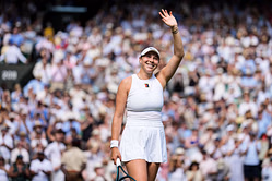 Who is Amanda Anisimova's best friend she was searching for at Wimbledon SF victory speech? All you need to know about the American's good luck charm