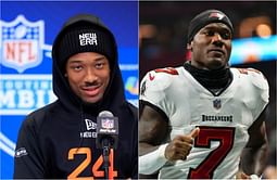 Bucs stars Tez Johnson and Bucky Irving show off insane back tattoo ahead of 2025 training camp