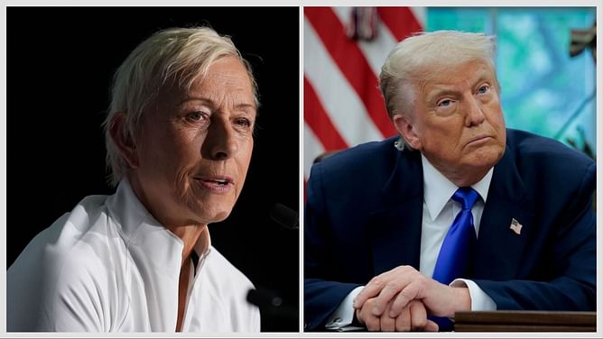 "Mental midget" - Martina Navratilova slams Donald Trump after he questions 'low IQ' of 2 female democrats while showing off his own