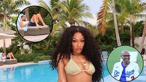 "Never heard of her before" - Mychal Thompson reacts to son Klay Thompson dating Megan Thee Stallion as ex-Lakers gets stunned by her massive earnings