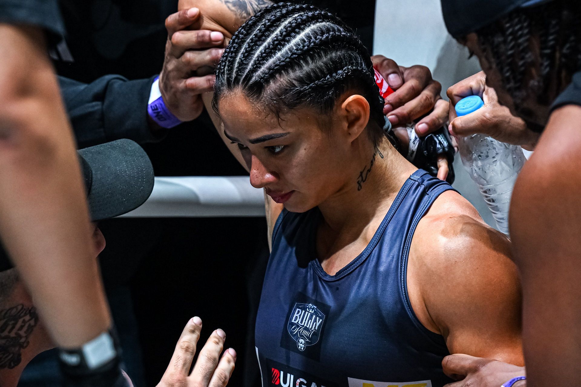 (Pictured) Atomweight Muay Thai queen Allycia Hellen Rodrigues. [Images courtesy from ONE Championship]