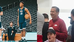 5-star Arkansas commit JJ Andrews impresses with 24 points with John Calipari and Mark Pope in attendance