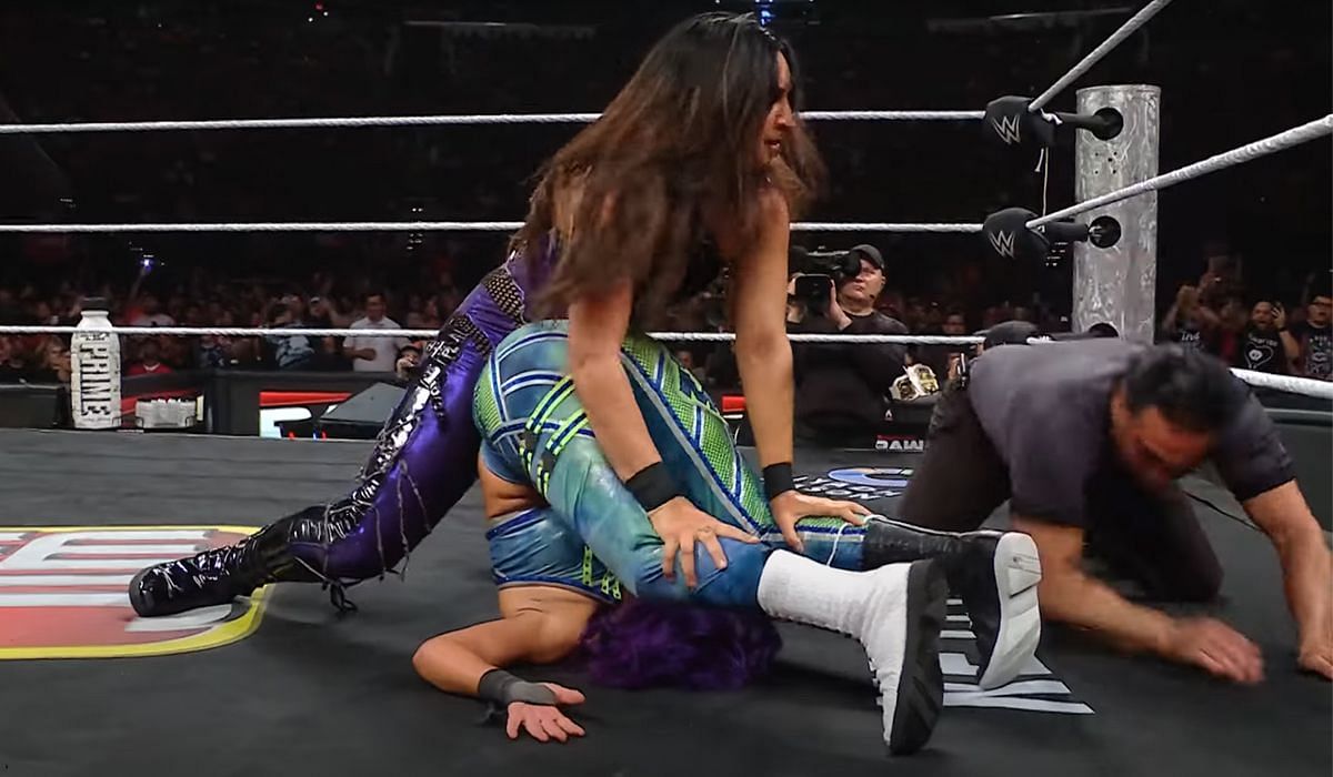 Bayley suffered another loss on RAW. [Image credits: WWE YouTube channel]