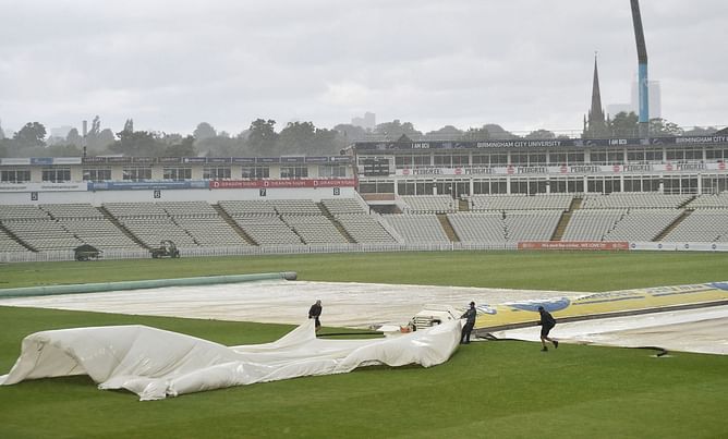 Rain in Birmingham ahead of Day 5 of ENG vs IND 2025 2nd Test