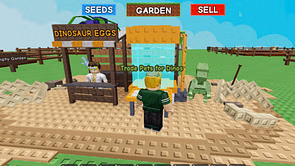What does T-Rex do in Grow a Garden?