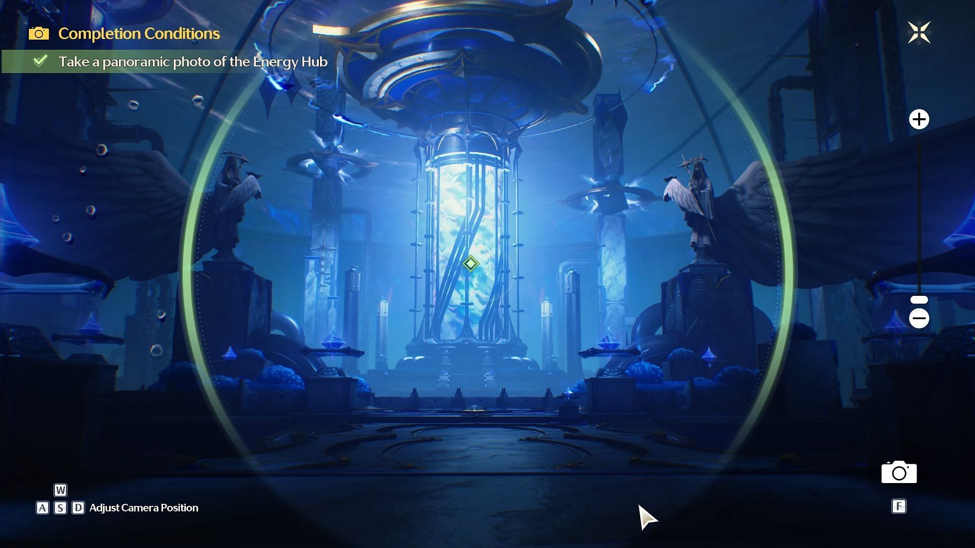 Take a photo of the Energy Hub (Image via Kuro Games)