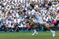 Djokovic in action at Wimbledon 2025 (Image Source: Getty)