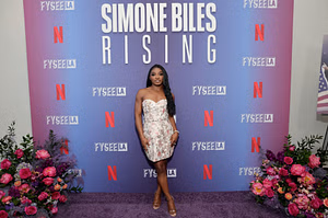 "Catch of the day" - Simone Biles reacts as she rocks casual black outfit on her Belize vacation