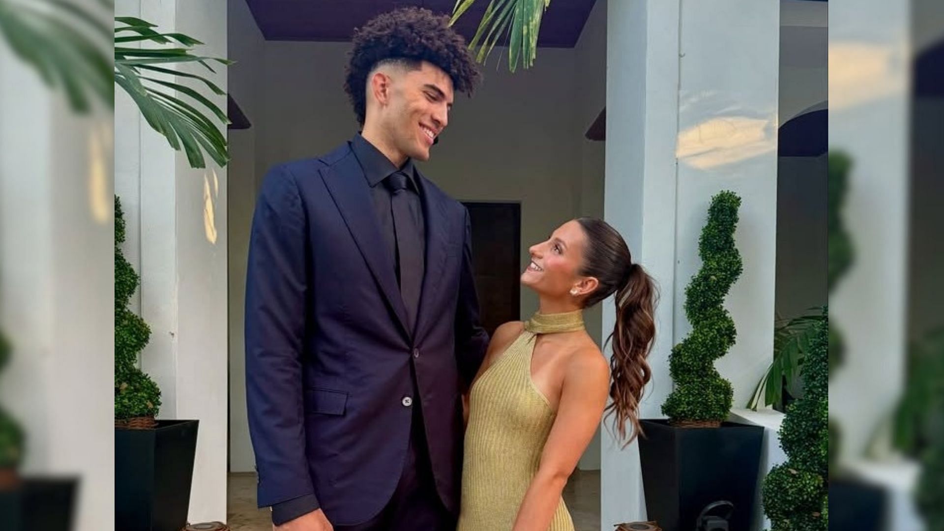 Duke freshman Cameron Boozer and Girlfriend Yva Cao. (Image via Instagram @Yva Cao)