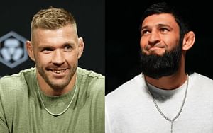 Dricus du Plessis hilariously trolls Khamzat Chimaev's photo expression with selfie: "Just need a little more work on the beard"