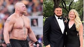 Drew Moss receives flirty 3-word message from Brock Lesnar's daughter Mya as 49ers rookie hard launches romance