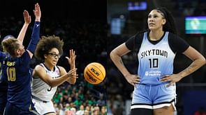 “That sh*t was funny asf goat”: College hoops fans hysterical as Olivia Miles’ steal from Kamilla Cardoso and hilarious run goes viral